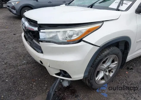 2016 Toyota Highlander Limited V6 from USA, damaged, VIN 5TDDKRFH2GS230112